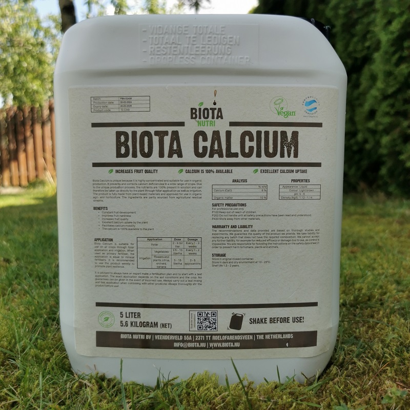 Biota Calcium - augalinės kilmės kalcio trąša skystoje formoje ...