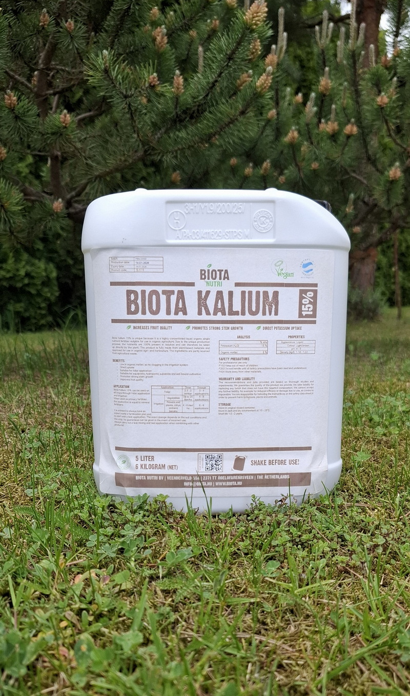 Augalinės kilmės kalio trąšos Biota Kalium